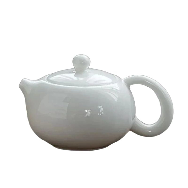 210ml Dehua Ceramic Xishi Handmade Tea Pot