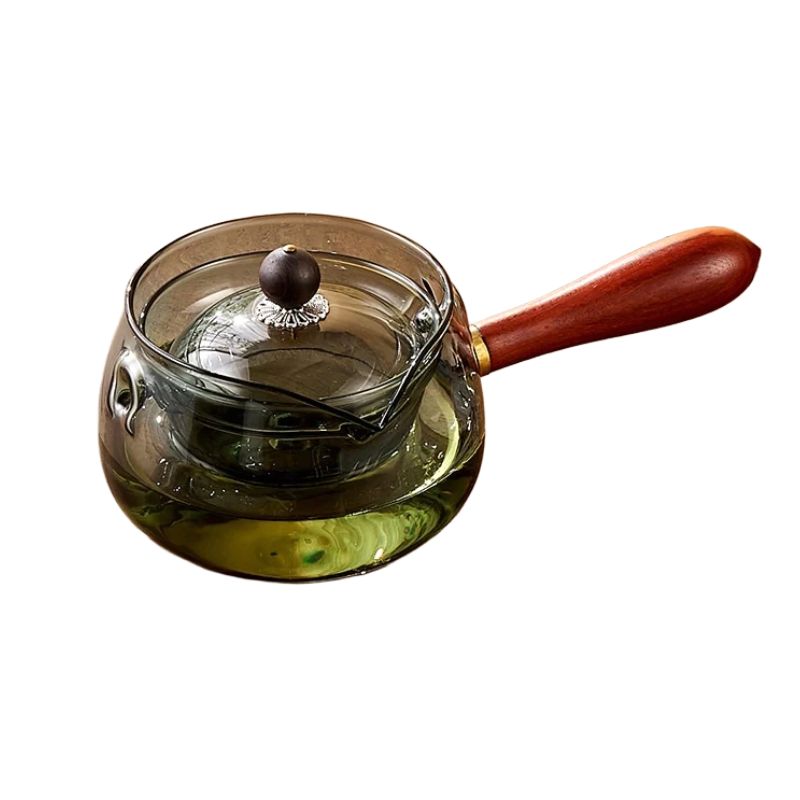 360° Heat Resistant Glass Tea Pot