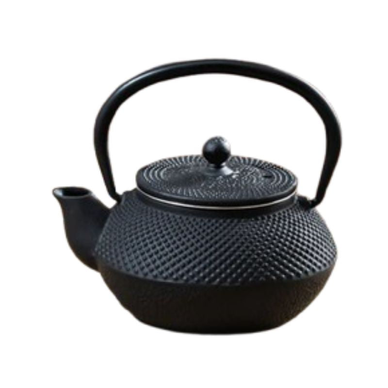 Samurai Iron Teapot Goes to the Fire 300ml to 900ml