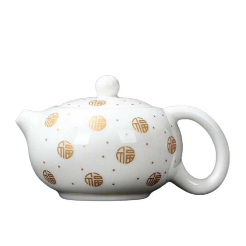 Bule Mágico Cerâmica Branca Bule Muda De Cor