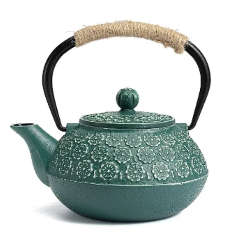 Samurai Iron Teapot Goes to the Fire 300ml to 900ml