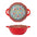 1L Hand Painted Ceramic Bowl: Elegance and Handcrafted Quality