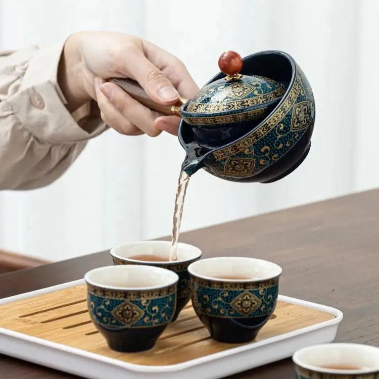 Magic Teapot 360 Semi-Automatic Color Changing
