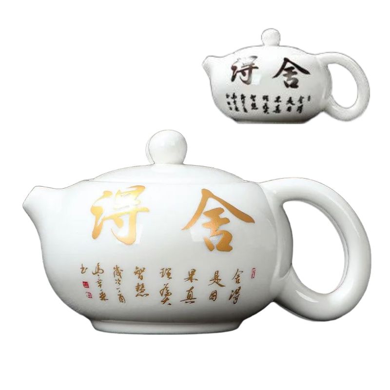 Bule Mágico Cerâmica Branca Bule Muda De Cor