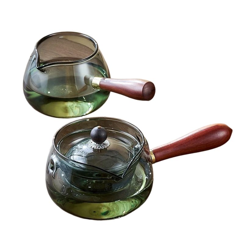 360° Heat Resistant Glass Tea Pot
