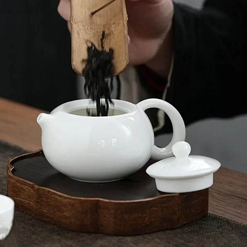 210ml Dehua Ceramic Xishi Handmade Tea Pot