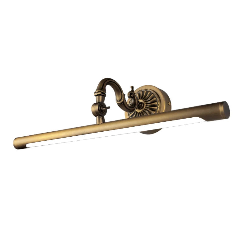 Arandela Linear Vintage Led 8W 45CM Luminária de Parede Bronze Art Decor