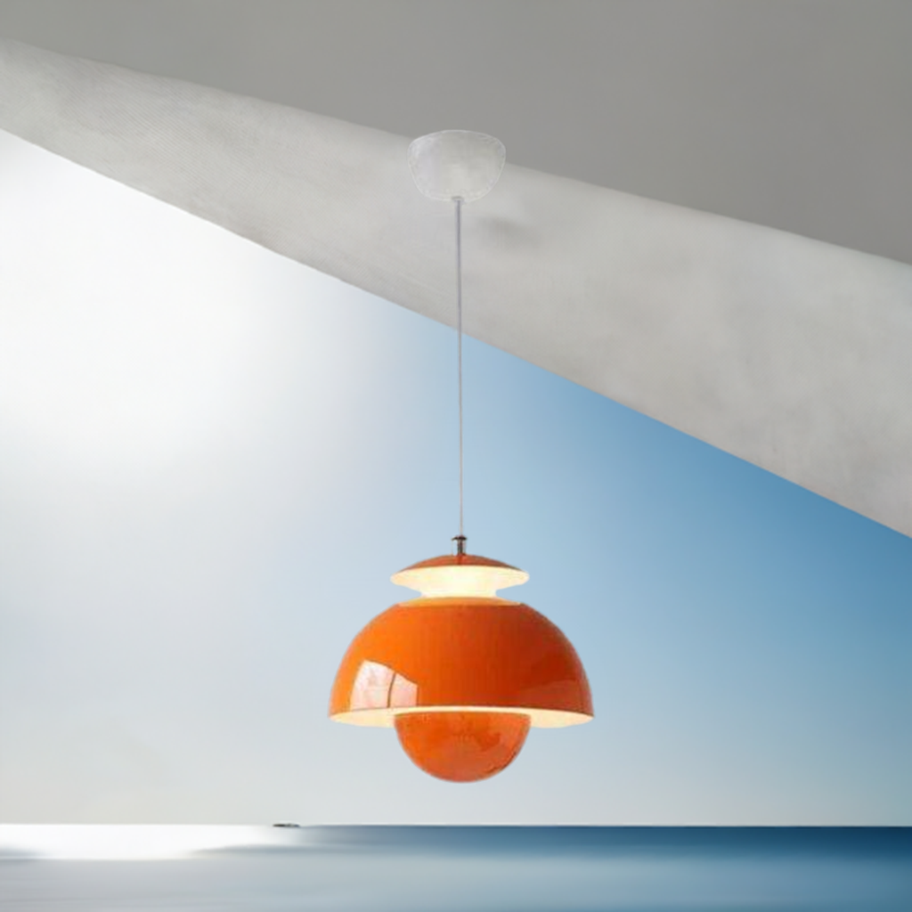 Luminárias Pendente Flower Flor Colorido Para Balcão De Residencia | Hoteis | Restaurantes