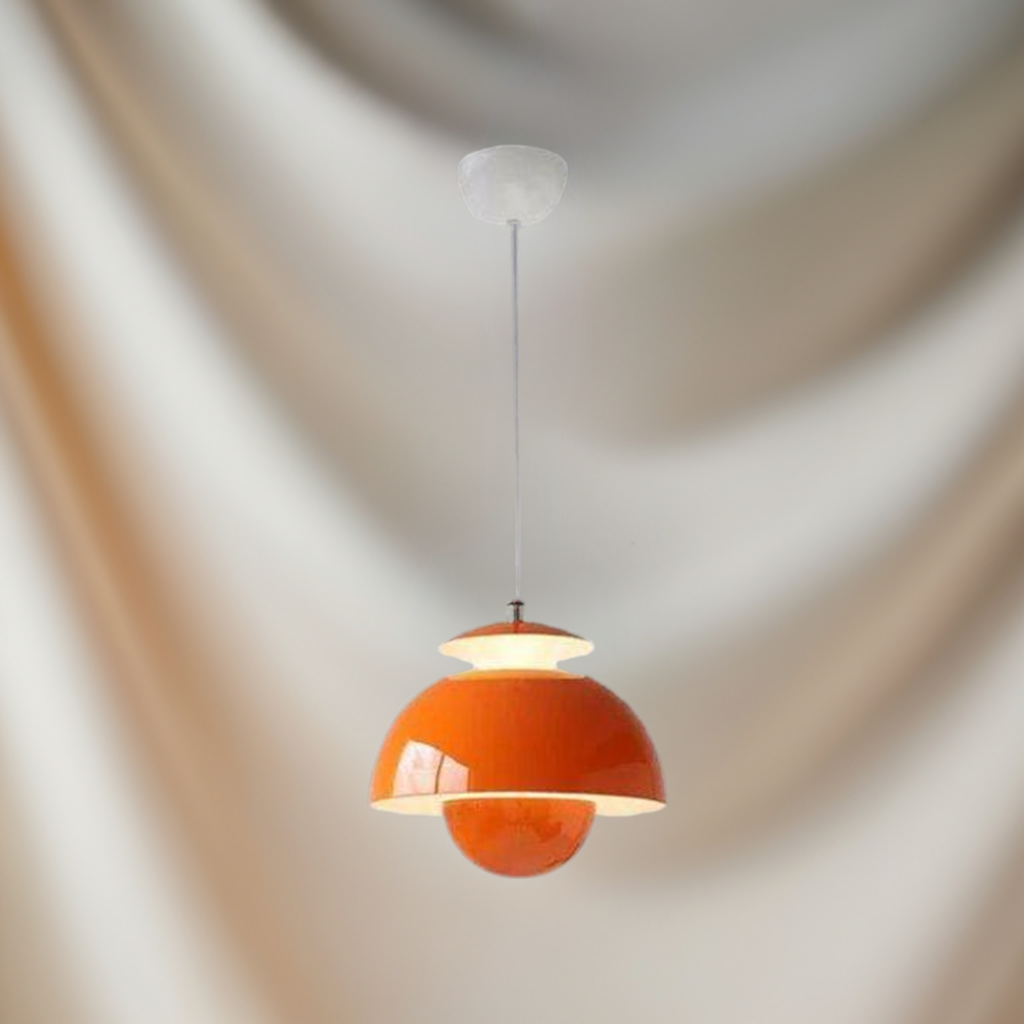 Luminárias Pendente Flower Flor Colorido Para Balcão De Residencia | Hoteis | Restaurantes