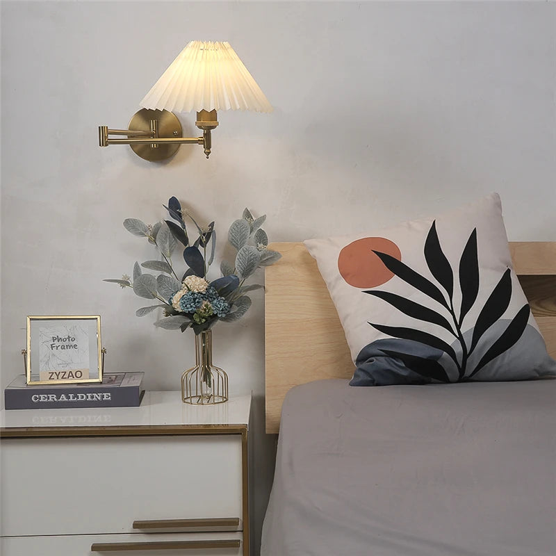 Arandela de Parede Articulável Classic Slim Ajustável Dobrável