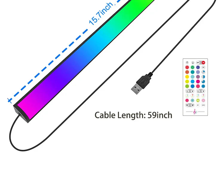 Monitor Light USB Gaming Light Internal LED Computer Light