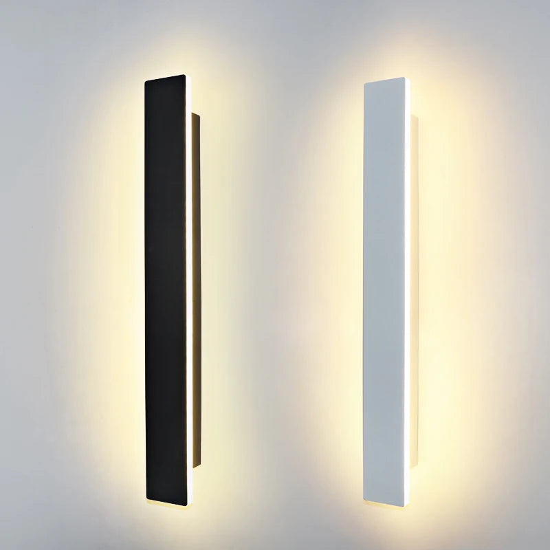 Arandela Reflexiva LED Minimalista | Bivolt | Luminária De Parede