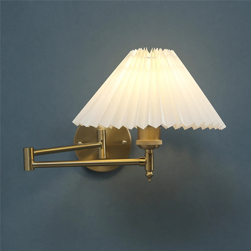 Arandela de Parede Articulável Classic Slim Ajustável Dobrável