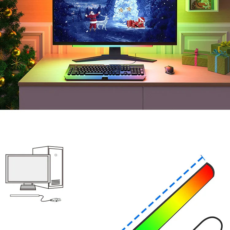 Monitor Light USB Gaming Light Internal LED Computer Light
