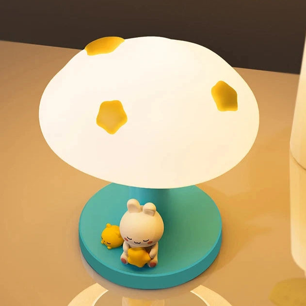 Luminária de Mesa Nuvem Panda LED Recarregável – Coelho E Panda Sem Fio