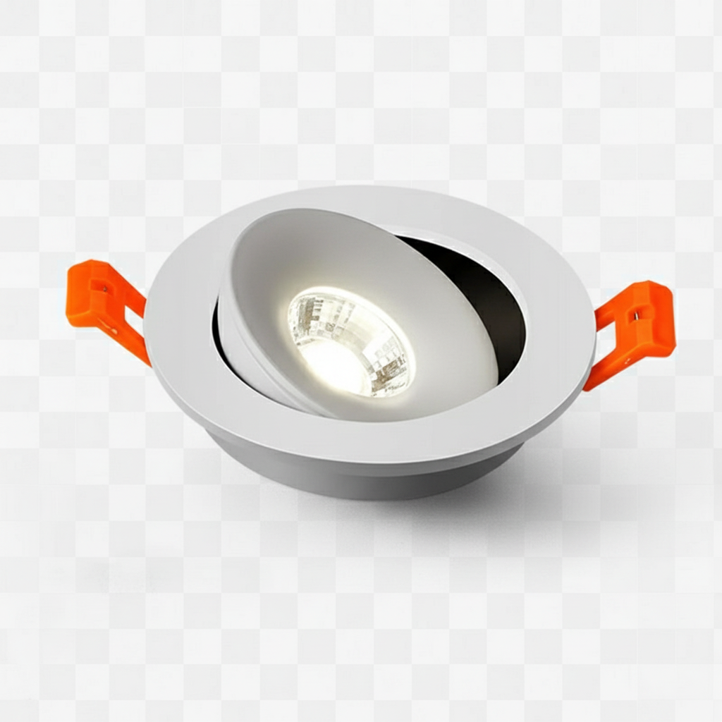 Luminaria Embutir 360º  Downlight LED 9W 12W 18W  Spotlight Regulável