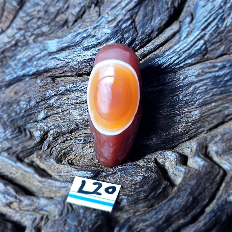 L20 Ágata Natural Alxa - Cristal de Energia para Cura e Ensino