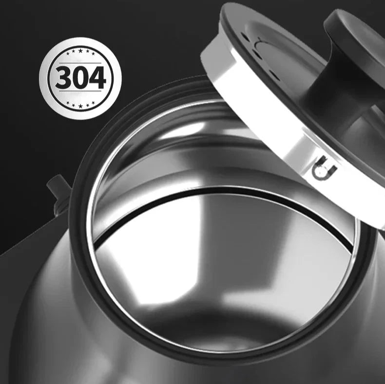 Chaleira Elétrica Bivolt Stainless Steel Bico de Ganso