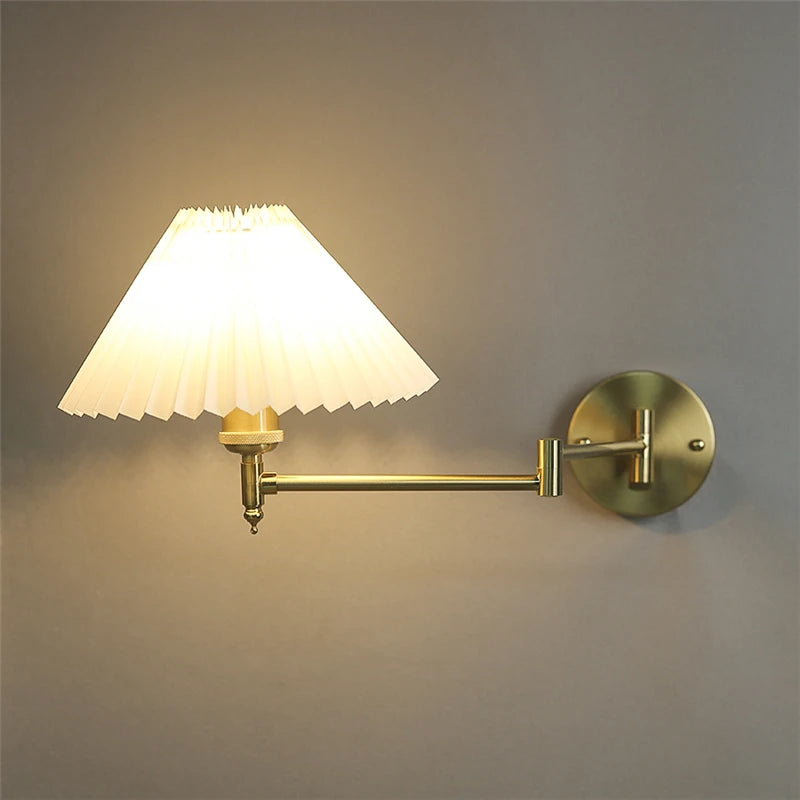 Arandela de Parede Articulável Classic Slim Ajustável Dobrável