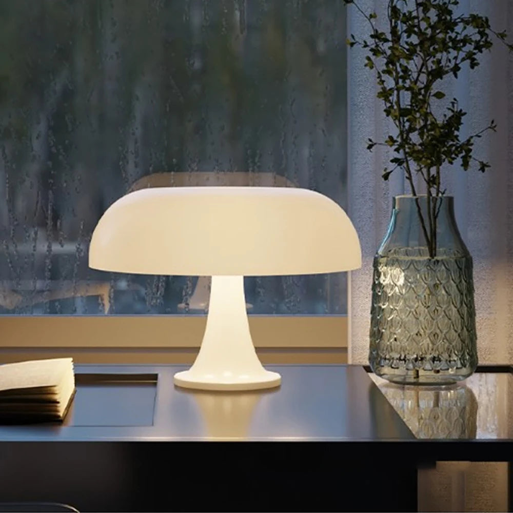 Abajur Classic Cogumelo Bauhaus Luminaria de Mesa