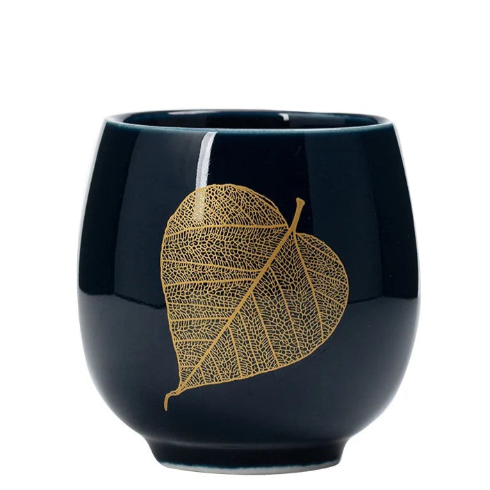 Copo  Blue Argila Premium Xicara de Chá 180ml