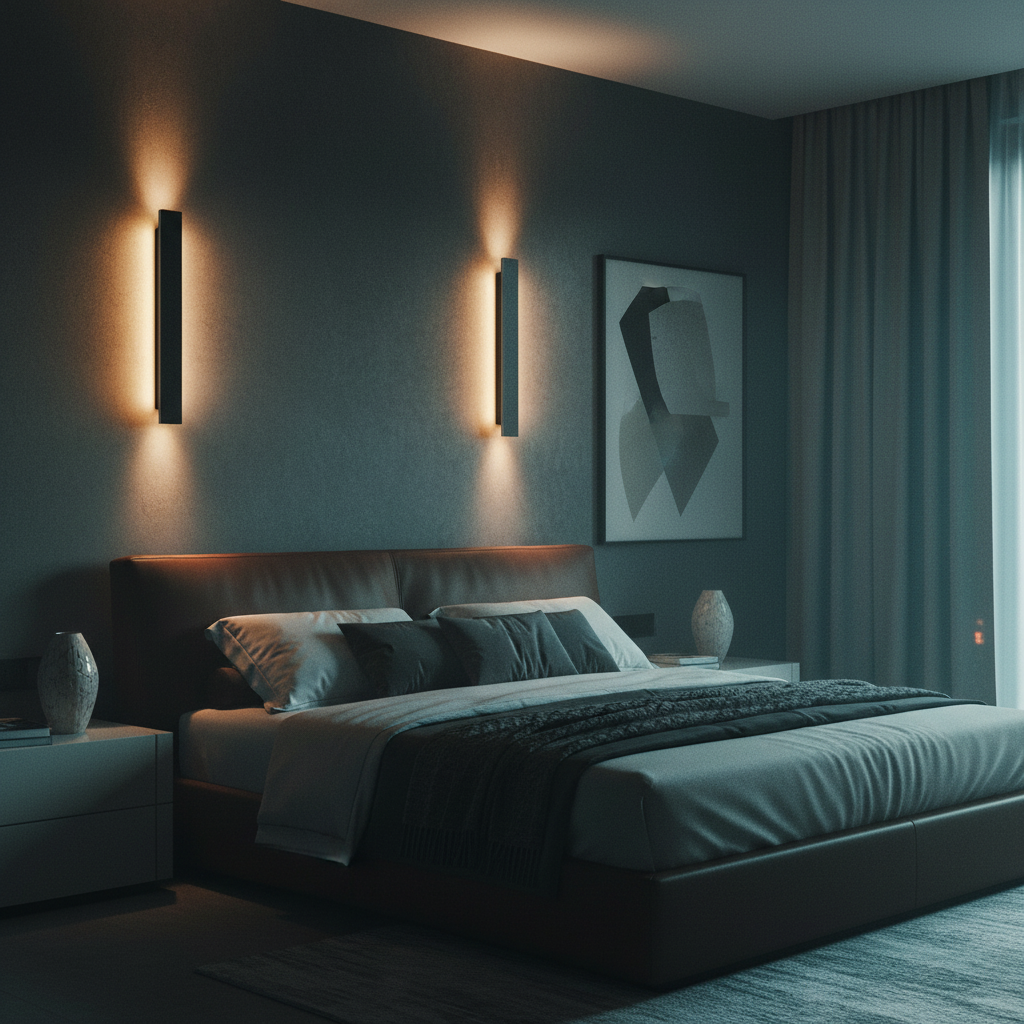 Arandela Reflexiva LED Minimalista | Bivolt | Luminária De Parede