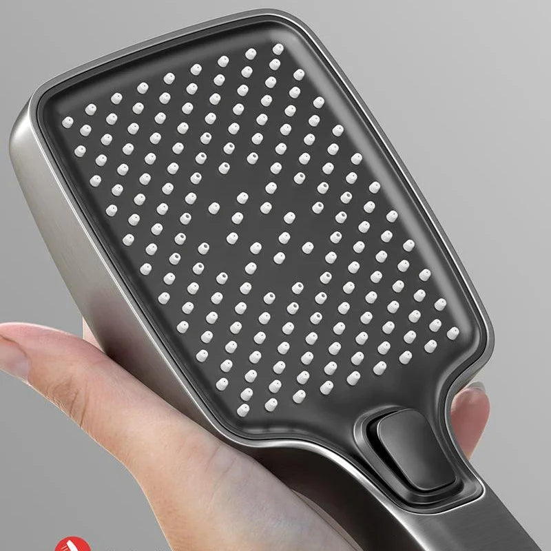 Wall Mounted Shower Head for Bathroom, LED Digital Panel Mixer