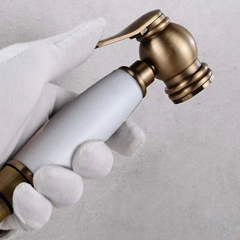 Ducha Higiênica Torneira Bidê de Parede com Spray Frontal