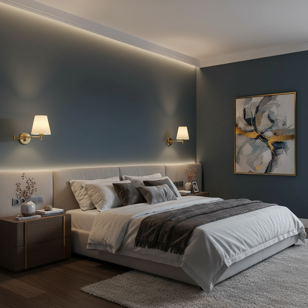 Arandela de Parede Articulável Classic Slim Ajustável Dobrável