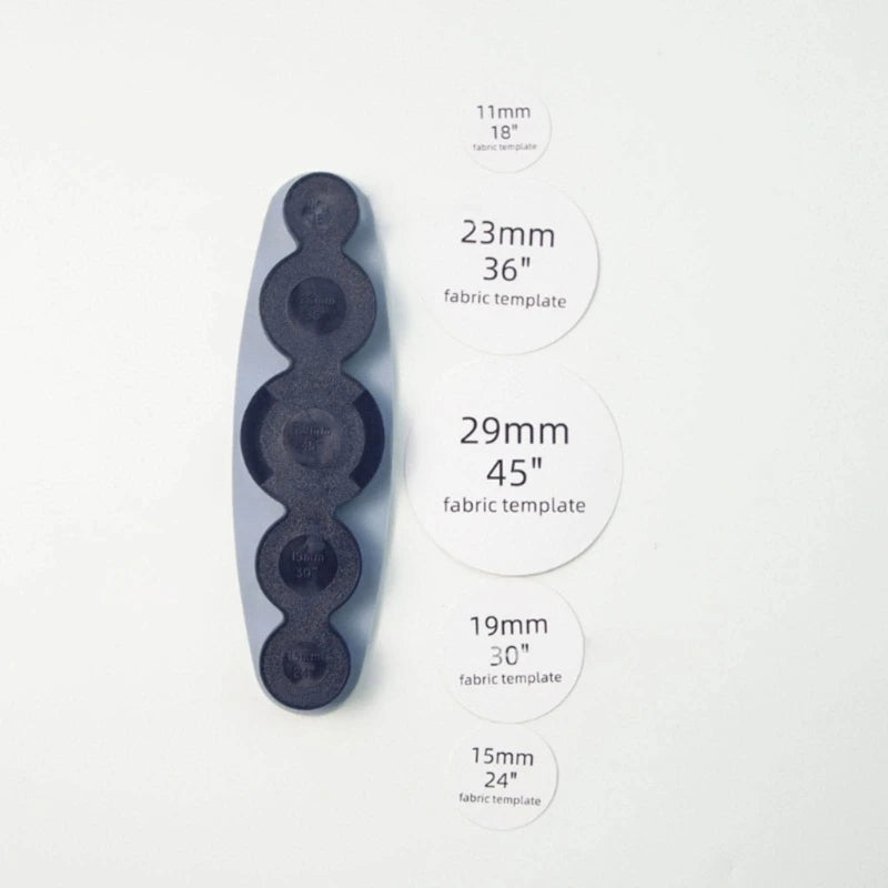 Ferramenta Universal Para Botões De Cobertura Tamanhos: 11mm, 15mm, 19mm, 23mm, 29mm, Make Own Covered Buttons