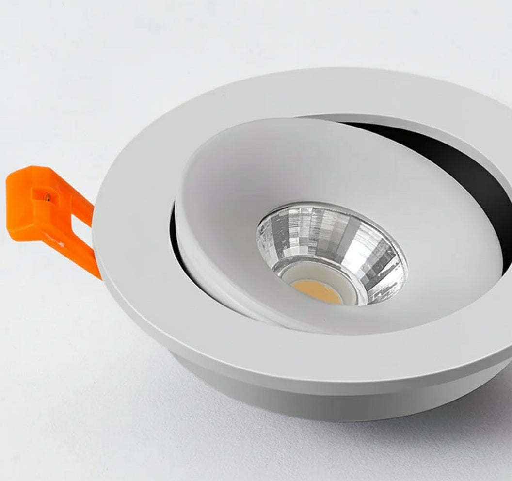 Luminaria Embutir 360º  Downlight LED 9W 12W 18W  Spotlight Regulável