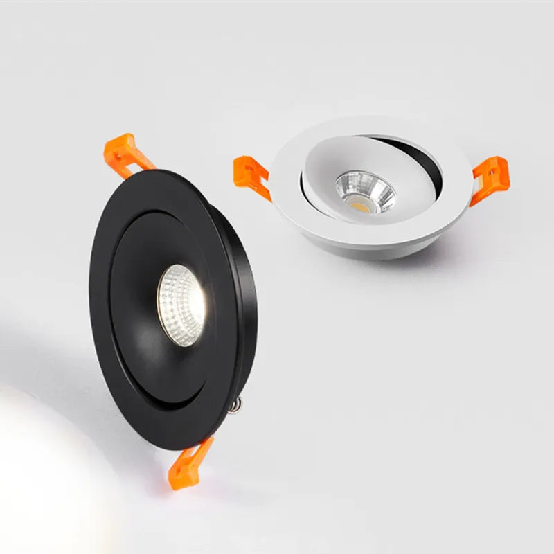 Luminaria Embutir 360º  Downlight LED 9W 12W 18W  Spotlight Regulável