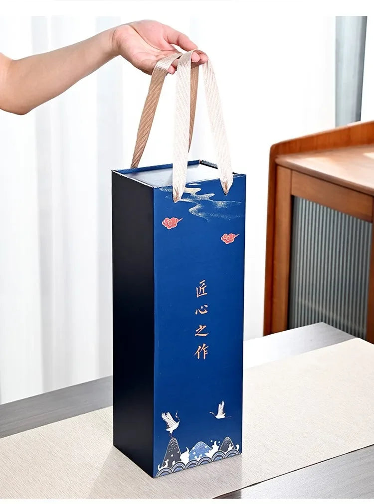 Kit Kung Fu - 5 Xícaras de Chá de Cerâmica em Cores Variadas