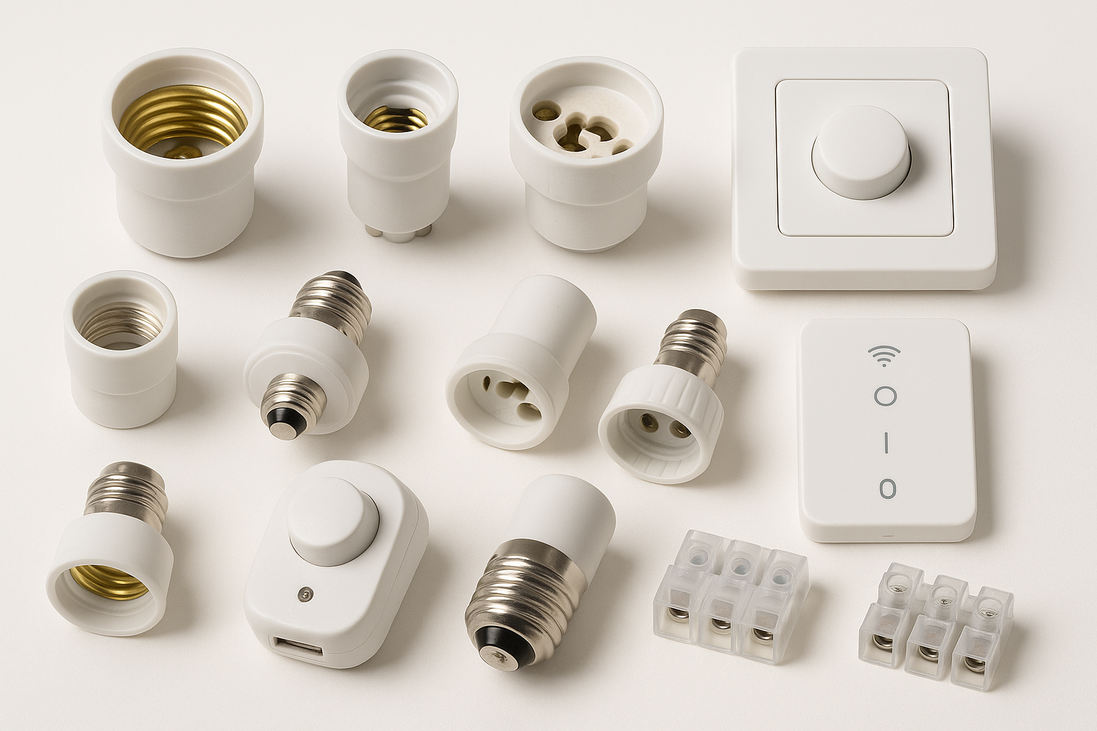 soquete de luminaria acessórios led