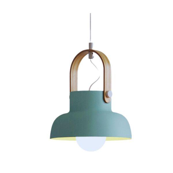 Color Wood Pendente Luminária Tendencia Primavera